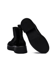 TOMMY HILFIGER MINIMAL Ghete din piele &icirc;ntoarsă negru - Pantofi femei - 4