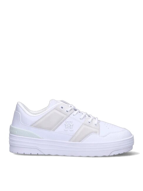 TH Adidași din piele alb - Pantofi femei