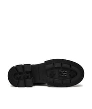 TOMMY HILFIGER BIKER Ghete din piele cu cataramă negru - Pantofi femei - 7