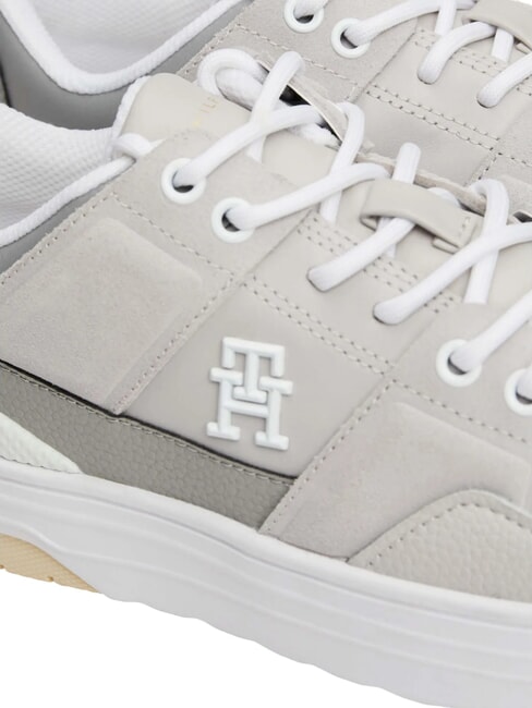 TH Adidași din piele gri - Pantofi femei