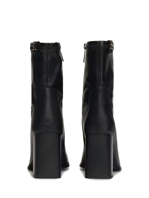 PARTY LEATHER SOCK Cizme cu șosete &icirc;nalte negru - Pantofi femei