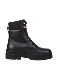 TOMMY HILFIGER CLEATED LACE-UP Ghete cu șireturi și guler căptușit negru - Pantofi femei - 3