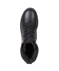 TOMMY HILFIGER CLEATED LACE-UP Ghete cu șireturi și guler căptușit negru - Pantofi femei - 5