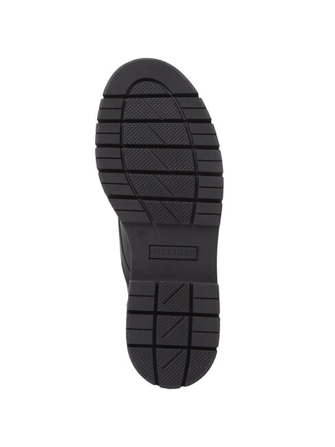 CLEATED LACE-UP Ghete cu șireturi și guler căptușit negru - Pantofi femei