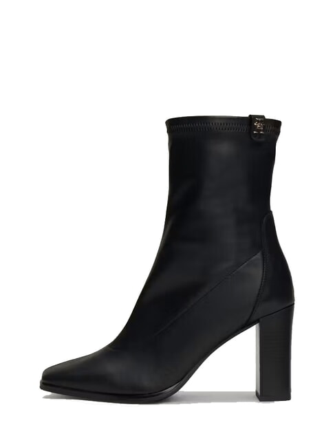 PARTY LEATHER SOCK Cizme cu șosete &icirc;nalte negru - Pantofi femei