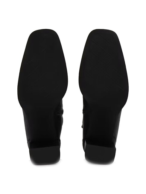 PARTY LEATHER SOCK Cizme cu șosete &icirc;nalte negru - Pantofi femei