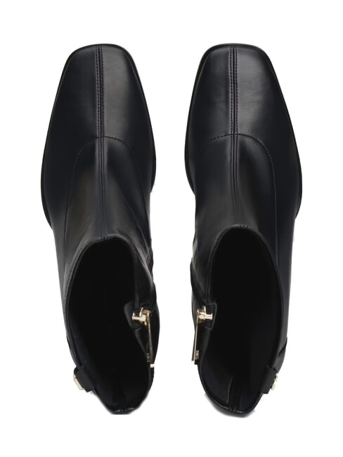 PARTY LEATHER SOCK Cizme cu șosete &icirc;nalte negru - Pantofi femei