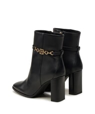 TOMMY HILFIGER TH CHAIN Ghete din piele pentru gleznă negru - Pantofi femei - 5