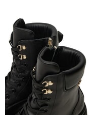 TOMMY HILFIGER LACE -UP BIKE Ghete din piele cu șireturi negru - Pantofi femei - 3