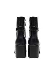 TOMMY HILFIGER TH CHAIN Ghete din piele cu lanț negru - Pantofi femei - 6