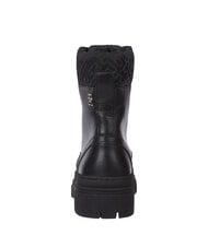 TOMMY HILFIGER CLEATED LACE-UP Ghete cu șireturi și guler căptușit negru - Pantofi femei - 6