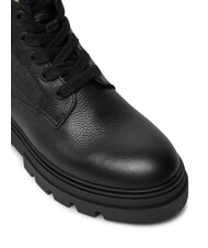 TOMMY HILFIGER BICOLOR Ghete din piele cu șireturi negru - Pantofi femei - 3