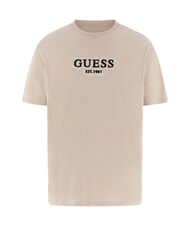 GUESS SMALL LOGO Tricou cu m&acirc;necă scurtă, croială regulată piatra de pasadena - tricou - 4