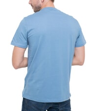 GUESS TRIANGLE LOGO Tricou cu m&acirc;necă scurtă, croială regulată Acoperiș albastru parizian - tricou - 2