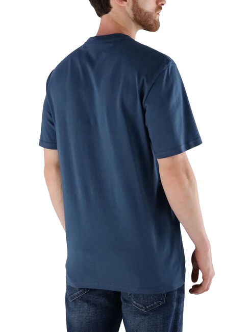 FLOCK Tricou cu m&acirc;necă scurtă, croială regulată albastru infinit - tricou