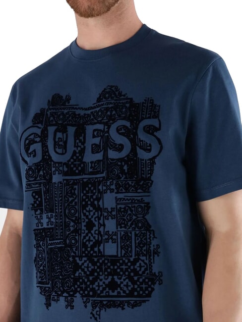 FLOCK Tricou cu m&acirc;necă scurtă, croială regulată albastru infinit - tricou