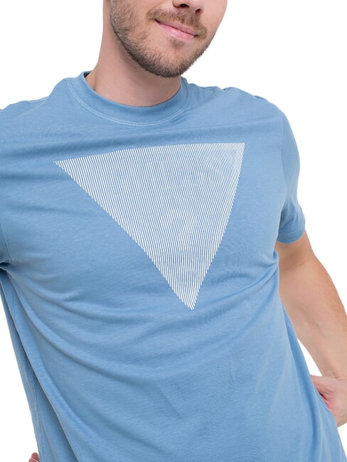 TRIANGLE LOGO Tricou cu m&acirc;necă scurtă, croială regulată Acoperiș albastru parizian - tricou