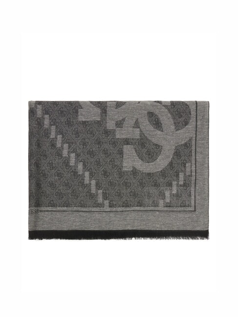 LOGO ALL OVER Eșarfă din material jacquard BLACK - Eșarfe