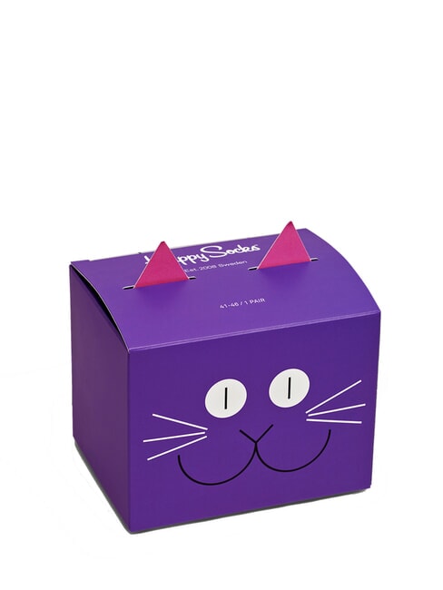 CAT Set cadou cu 1 pereche de șosete multicolor - Șosete de damă