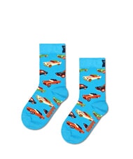 HAPPY SOCKS KIDS CAR Cutie cadou 3 perechi de șosete albastru deschis - Șosete unisex - 2