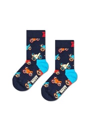 HAPPY SOCKS KIDS CAR Cutie cadou 3 perechi de șosete albastru deschis - Șosete unisex - 3