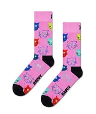 HAPPY SOCKS BLACK AND WHITE Set cadou de 3 perechi de șosete negru - Șosete de damă - 3