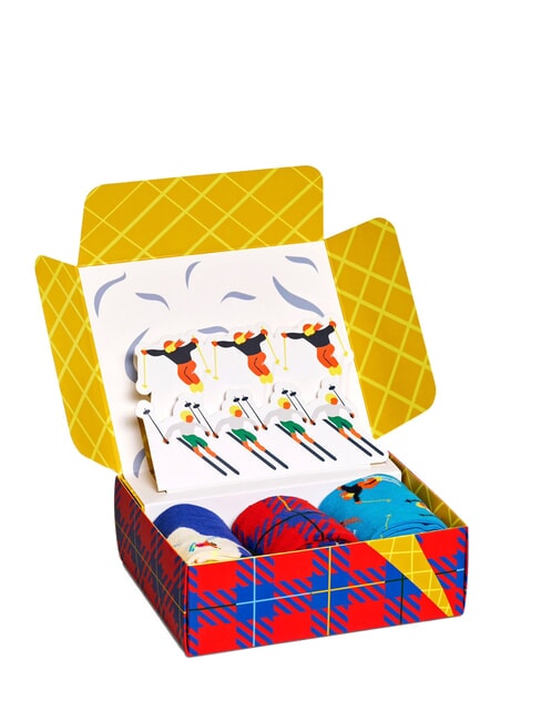 DOWNHILL SKIING Cutie cadou 3 perechi de șosete 6300 - Șosete de damă