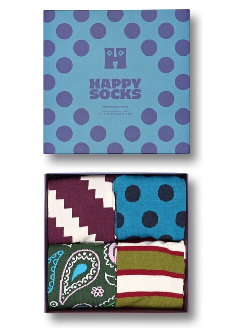 NEW VINTAGE Set cadou 4 perechi de șosete 4500 - Șosete pentru bărbați