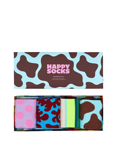 COLORBURST Cutie cadou 4 perechi de șosete 5000 - Șosete pentru bărbați