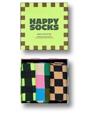 HAPPY SOCKS CHECK IT OUT Set de 3 perechi de șosete - Șosete pentru bărbați