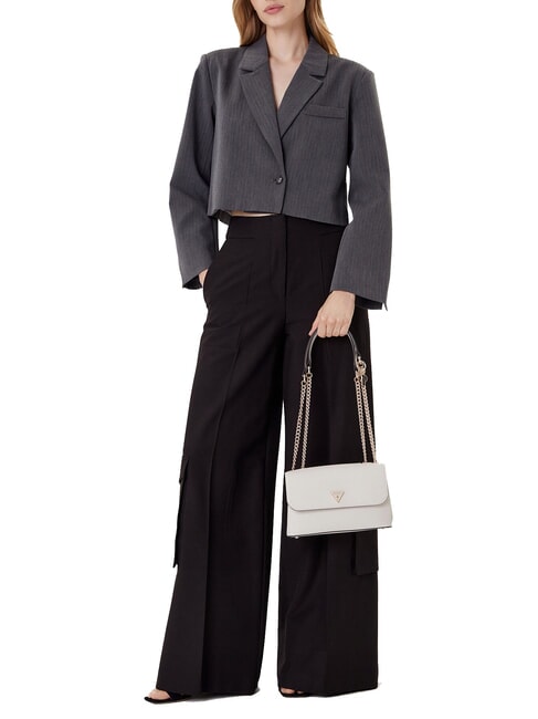 DARYNA Geantă convertibilă cu clapă aproape alb - Genți femei