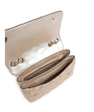 GUESS GIULLY 2 Geantă de umăr țesută, geantă crossbody aur - Genți femei - 4