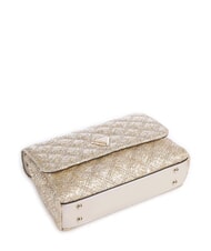 GUESS GIULLY 2 Geantă de umăr țesută, geantă crossbody aur - Genți femei - 6