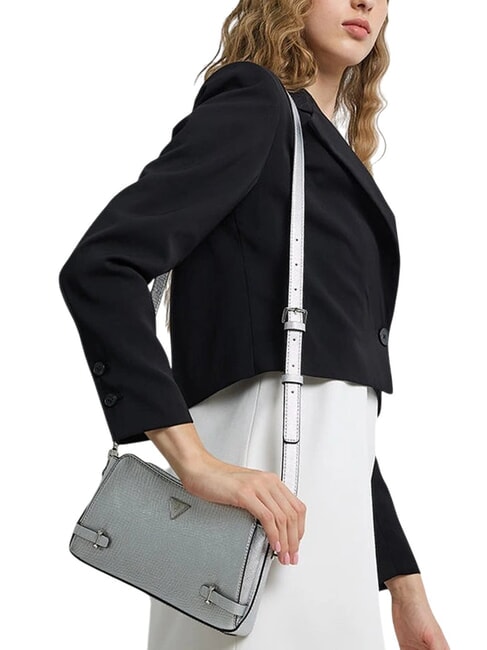 ROSALBA Geantă mică de umăr SILVER - Genți femei