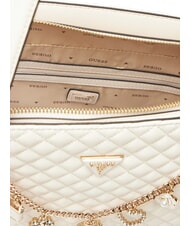 GUESS EVERLEE Geantă de umăr aproape alb - Genți femei - 6