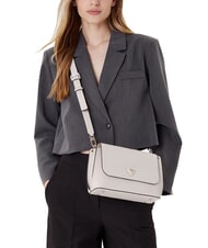 GUESS MERIDIAN 2  Geantă de umăr fildeș - Genți femei - 5