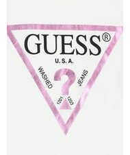 GUESS KIDS Tricou cu logo triunghi alb adevărat a000 - Tricou copil - 3