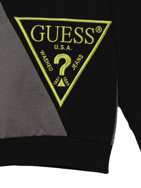 LS ACTIVE Hanorac cu guler rotund pentru copii jetbla - Hanorac pentru bebeluși