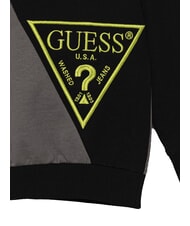 GUESS LS ACTIVE Hanorac cu guler rotund pentru copii jetbla - Hanorac pentru bebeluși - 3