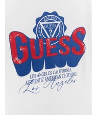 GUESS KIDS Tricou cu m&acirc;necă scurtă pentru copii alb purpuriu - Tricou copil - 3