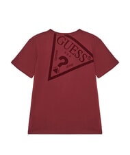 GUESS KIDS Tricou cu m&acirc;necă scurtă și imprimeu retro vin - Tricou copil - 2