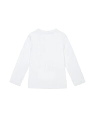GUESS KIDS Tricou cu m&acirc;necă lungă cu ursuleț de pluș - Tricou copil