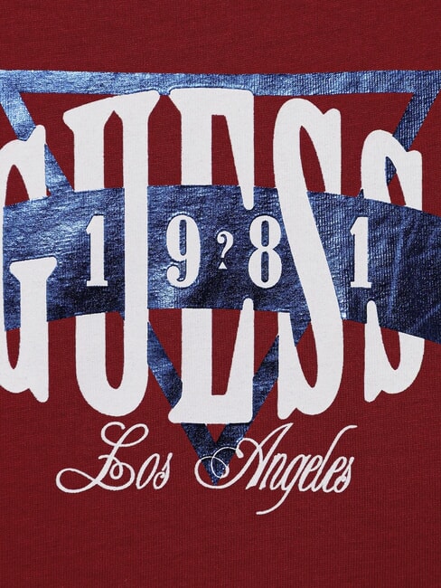 KIDS MINI ME Tricou cu m&acirc;necă scurtă și imprimeu roșu chili - Tricou copil