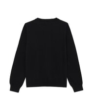 GUESS KIDS MINI ME Pulover cu guler rotund și logo - Pulovere pentru copii