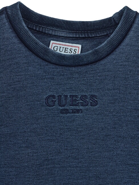 LS ACTIVE Hanorac cu guler rotund pentru copii băiat albastru vintage a fost - Hanorac pentru bebeluși