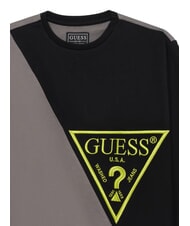 GUESS LS ACTIVE Hanorac cu guler rotund pentru copii jetbla - Hanorac pentru bebeluși - 3