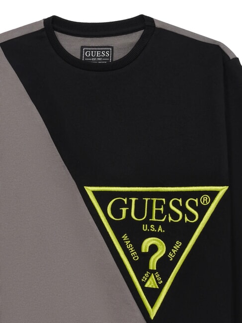 LS ACTIVE Hanorac cu guler rotund pentru copii jetbla - Hanorac pentru bebeluși