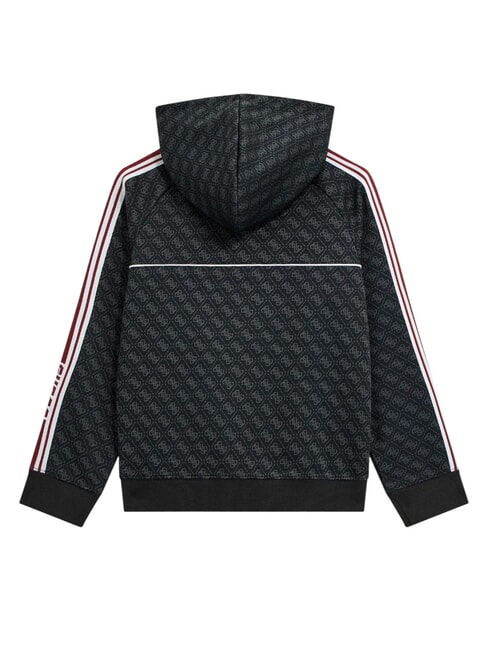 KIDS Hanorac cu fermoar complet pentru copii jacquard 4g negru intens - Hanorac pentru bebeluși