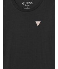 GUESS KIDS Tricou cu m&acirc;necă scurtă și emblemă cu logo jetbla - Tricou copil - 3