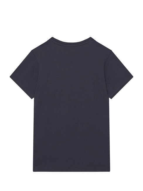 KIDS Tricou cu m&acirc;necă scurtă și emblemă cu logo smartblue - Tricou copil